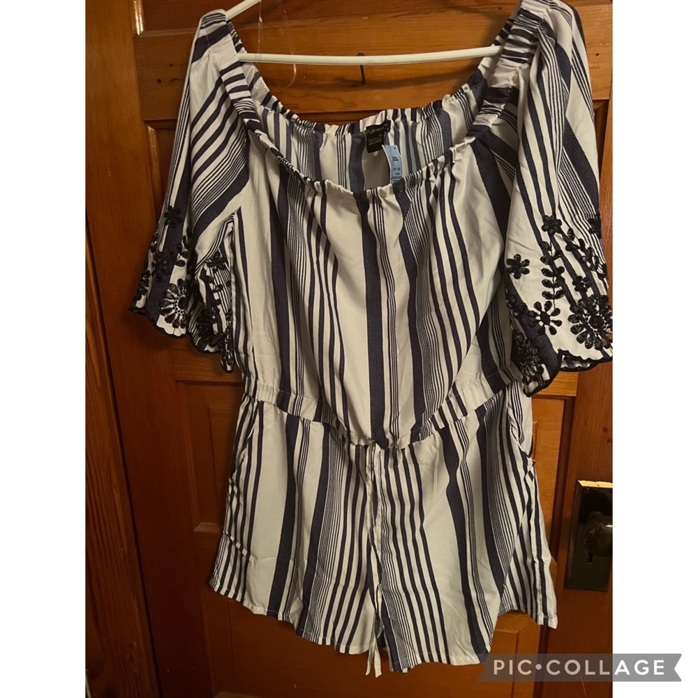 Striped StyleHouse Romper